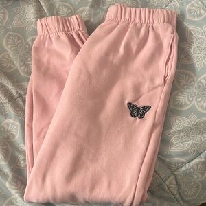 Pink Holister sweatpants , Size XS